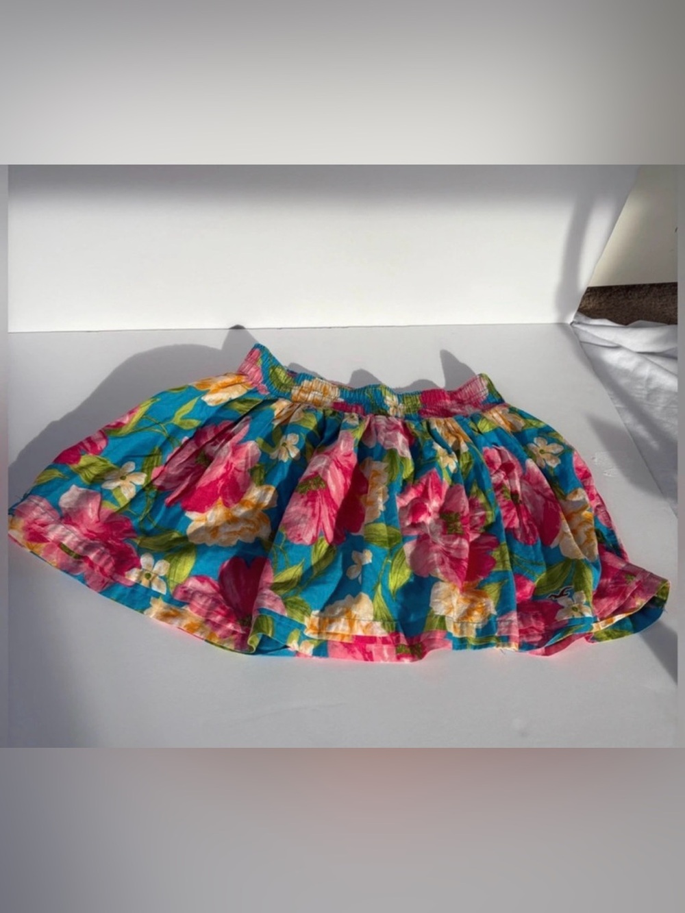 Hollister Colorful Floral Skirt